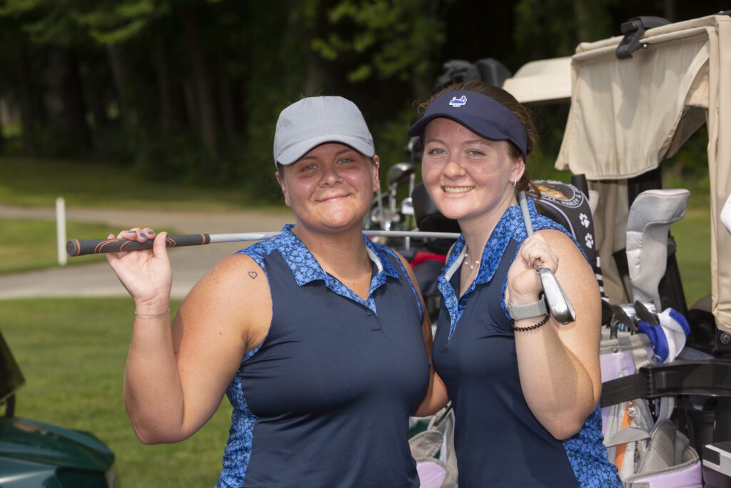 Helix staff enjoying the golf tournament