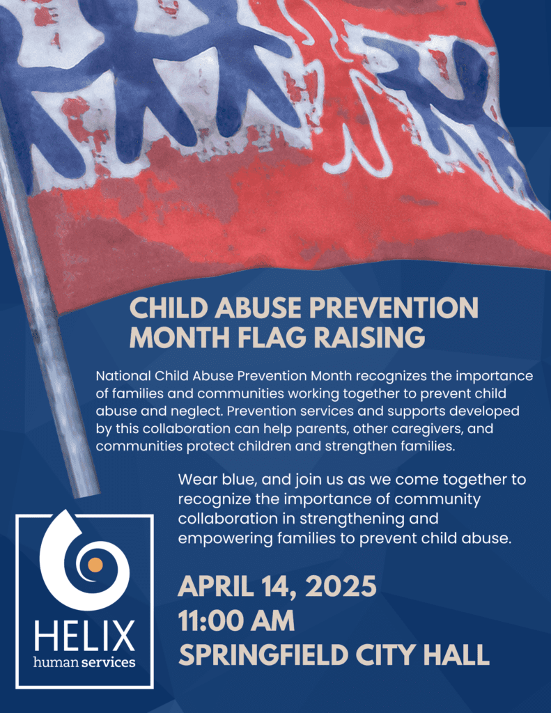 Child Abuse Prevention Month Flag Raising Invitation